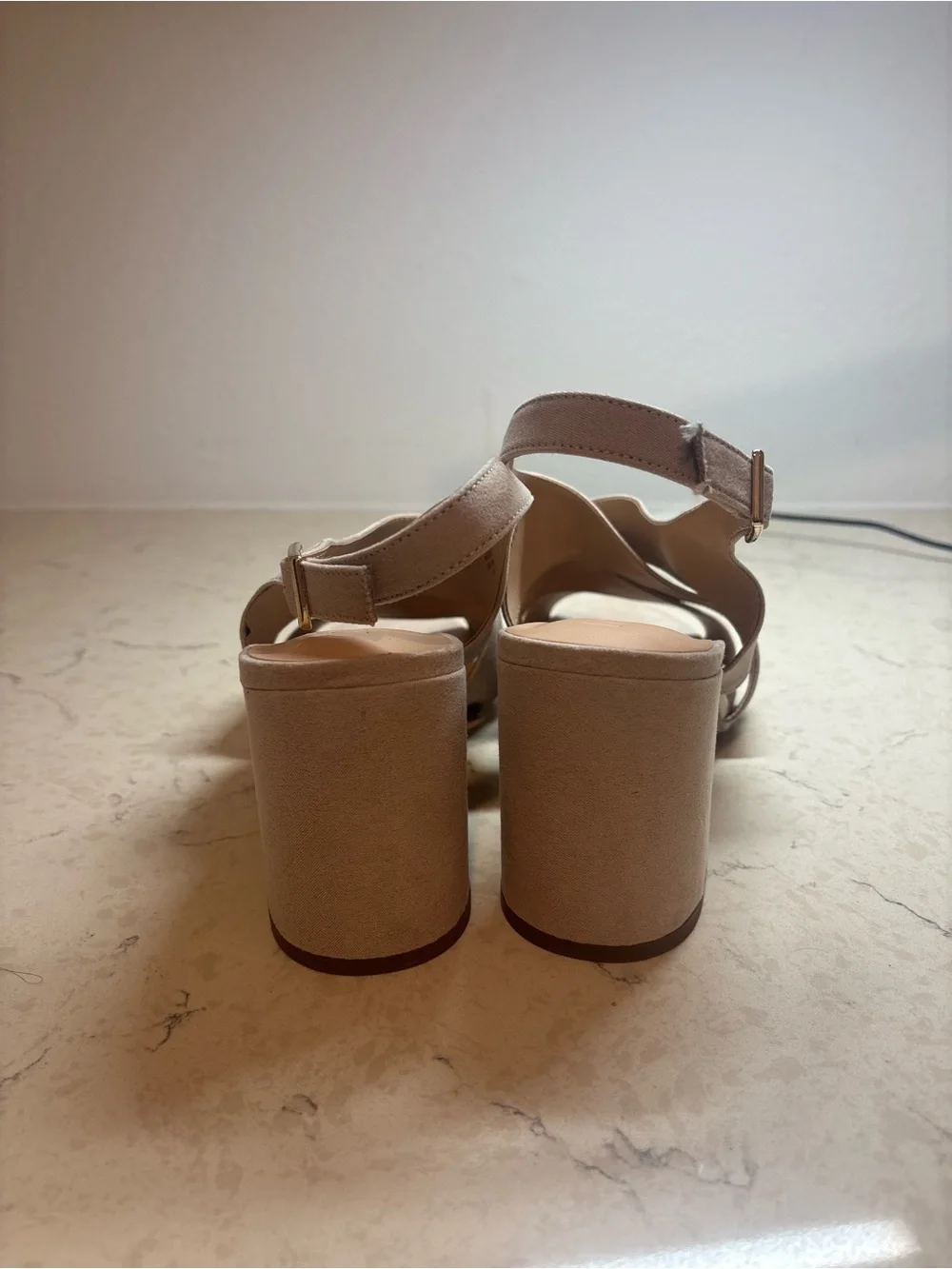 LOFT | Sude Crissross Slingbacks | Size 10 - Picture 3 of 6